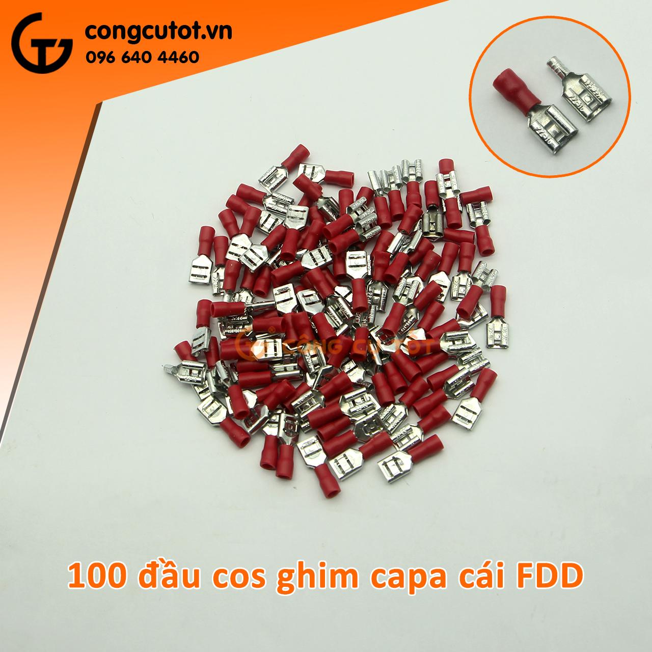 100 cái đầu cos ghim FDD capa