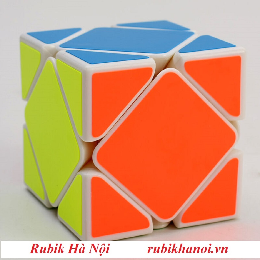 Rubik Skewb Moyu Trắng Cao Cấp