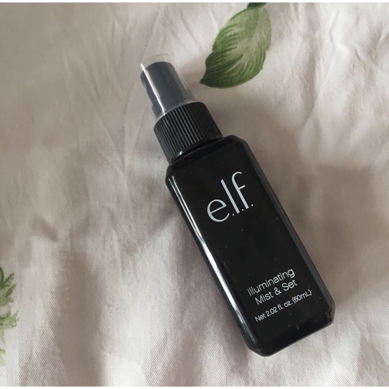 Xịt giữ lớp Makeup ELF Illuminating Mist & Set