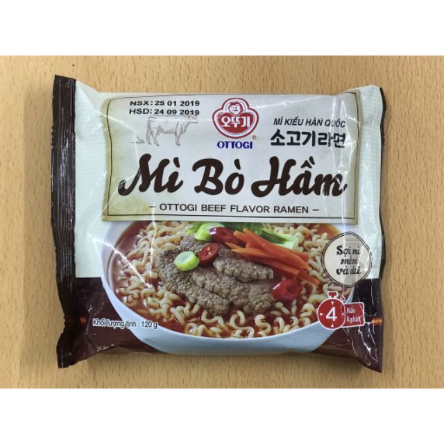 Mì bò hầm Ottogi 120g