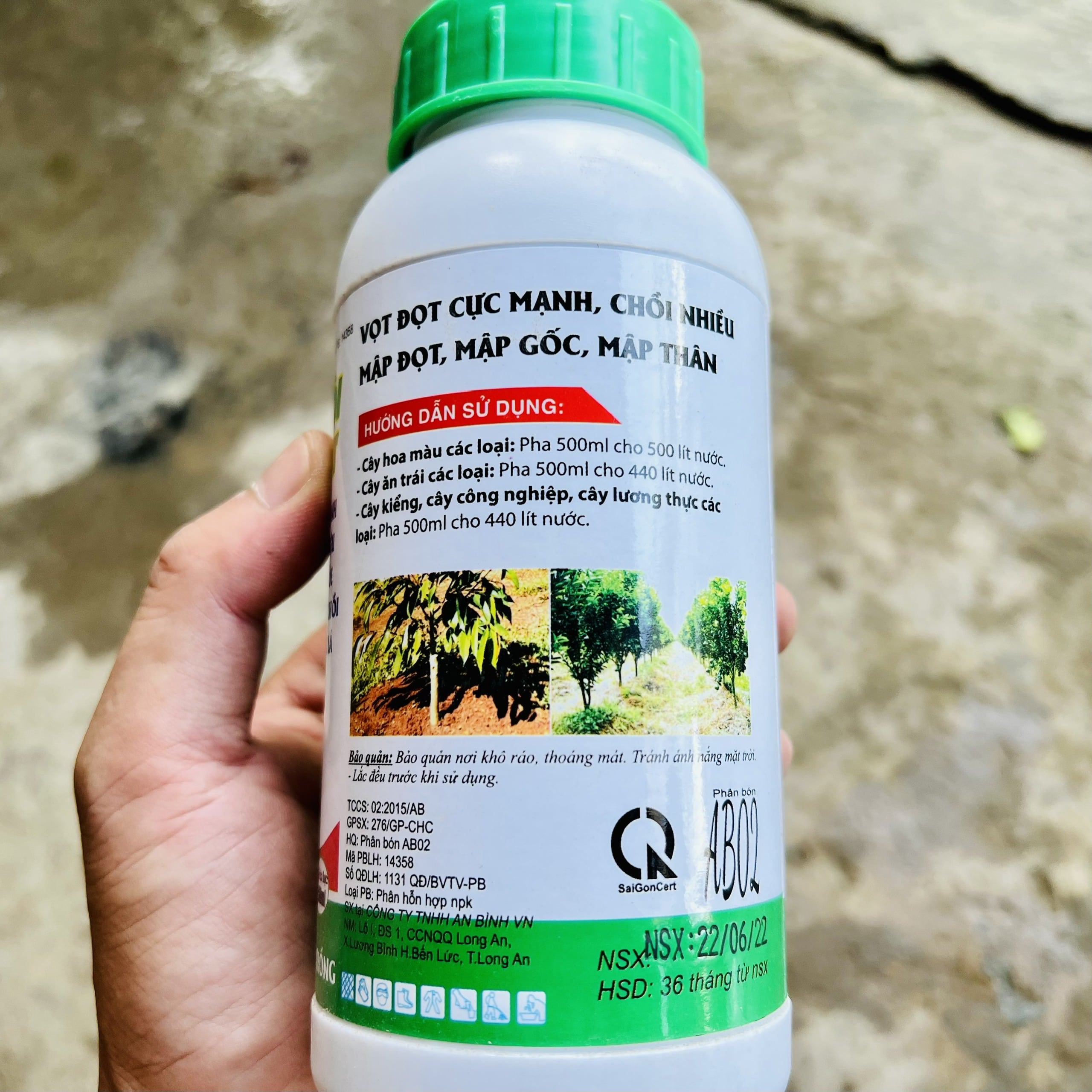 Phân Bón Mập Chồi Vọt Đọt Xanh Cây Mướt Lá 500ml