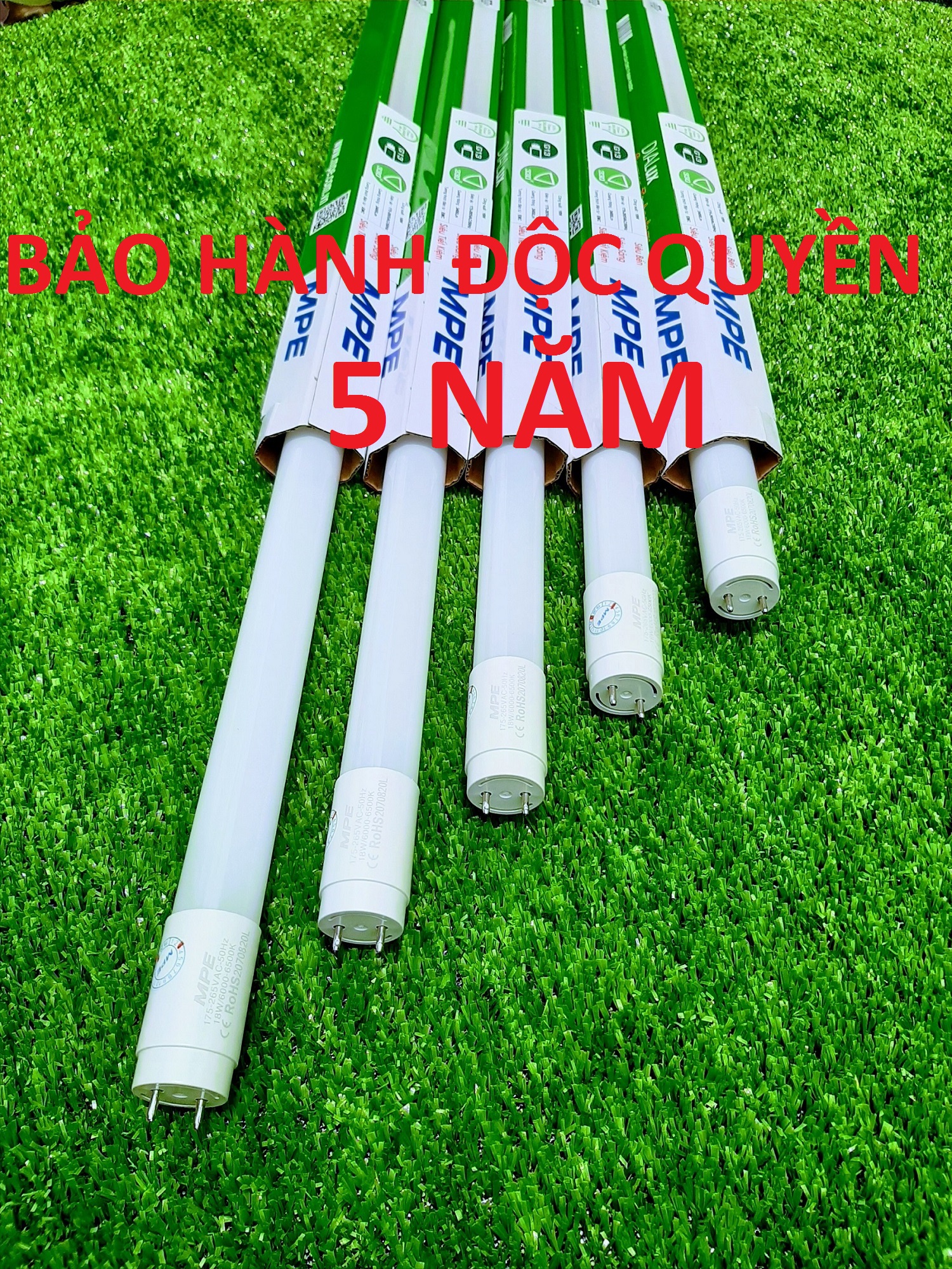 Bóng đèn Led tuýp 1m2 ( 1.2 met ) MPE chính hãng ( đặt hàng từ 3 bóng ).