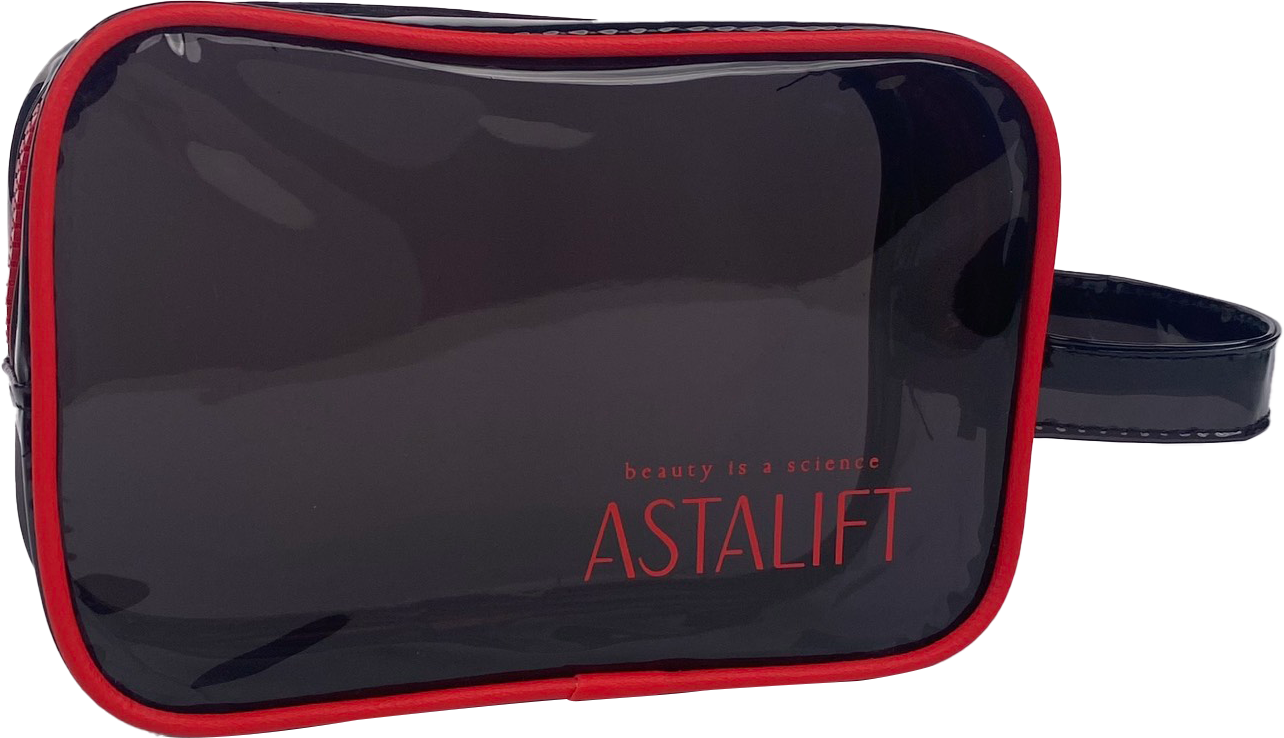 [Quà tặng] Túi Đựng Mỹ Phẩm ASTALIFT Màu Đen Cao Cấp