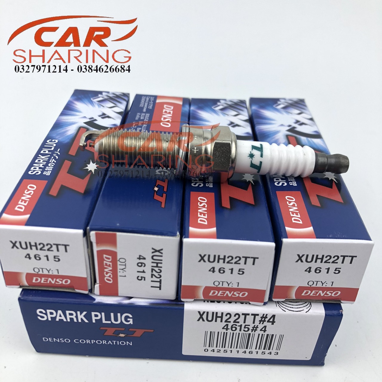 Rondo indenso original i10 accent morning 2012 spark plugs 5353 set of 4 PCs