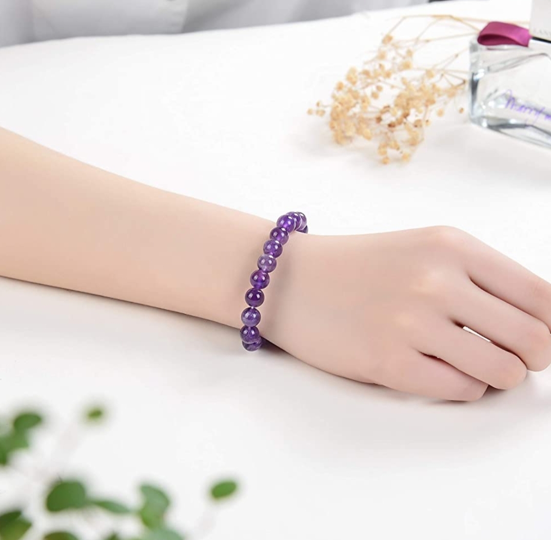 [HCM] Vòng đá Thạch anh tím 10 ly