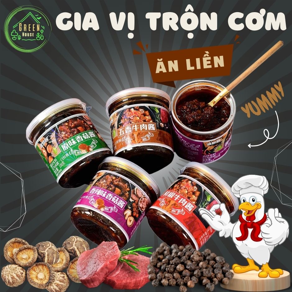 Sốt trộn cơm, gia vị trộn cơm thần thánh ăn liền 100gr