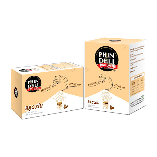 Cà Phê Hòa Tan PhinDeli Bạc Xỉu (17g x 18 gói)