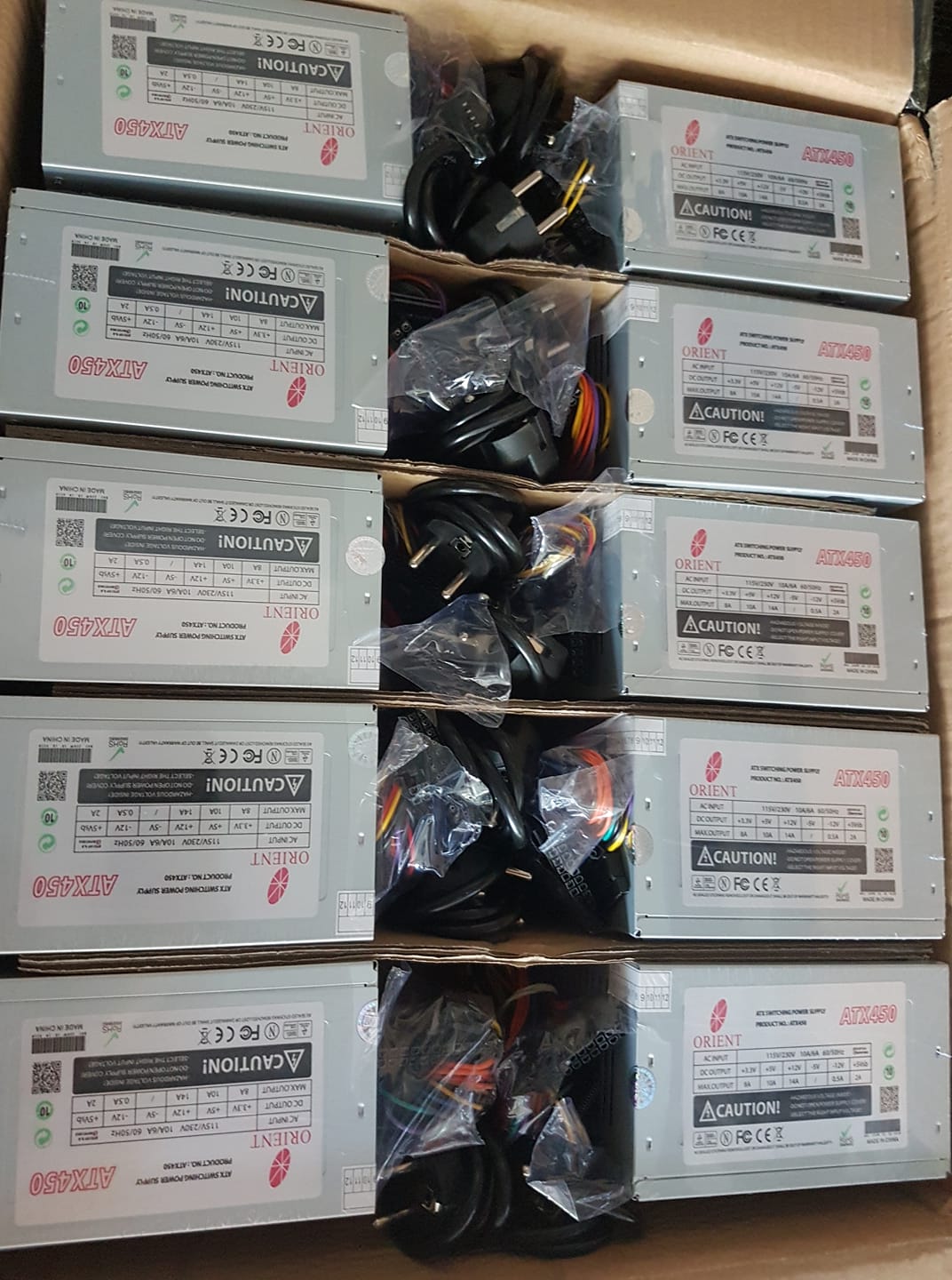 Nguồn pc orient atx 450w