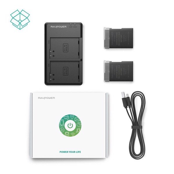 Sạc máy ảnh RavPower cho N- EN-EL14