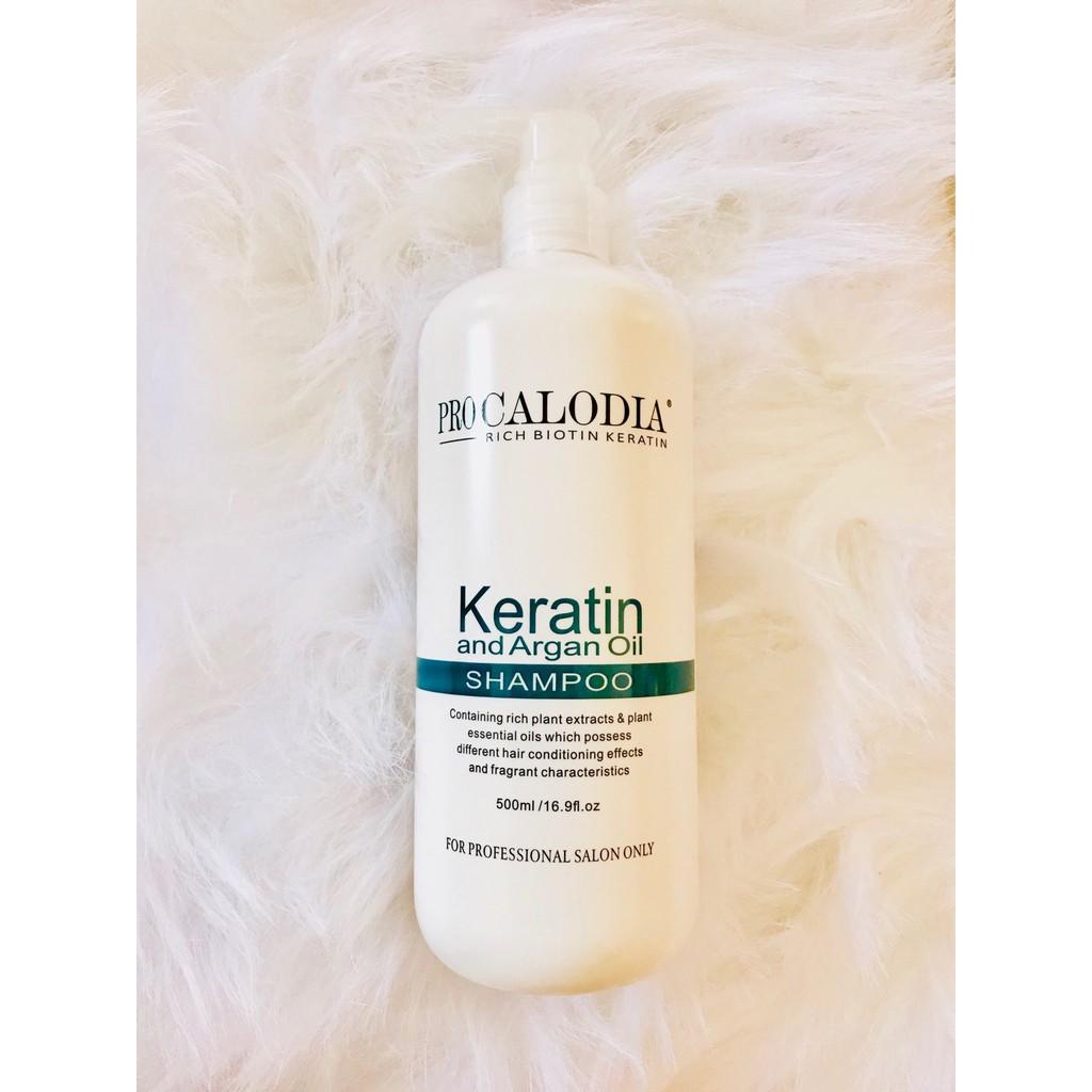 Dầu gội Keratin Calodia Shampoo 500ml