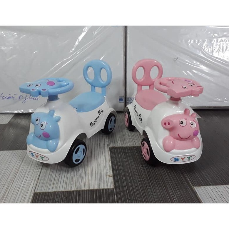 Xe lắc bơi chòi chân hình heo papigpi ngộ nghĩnh đáng yêu