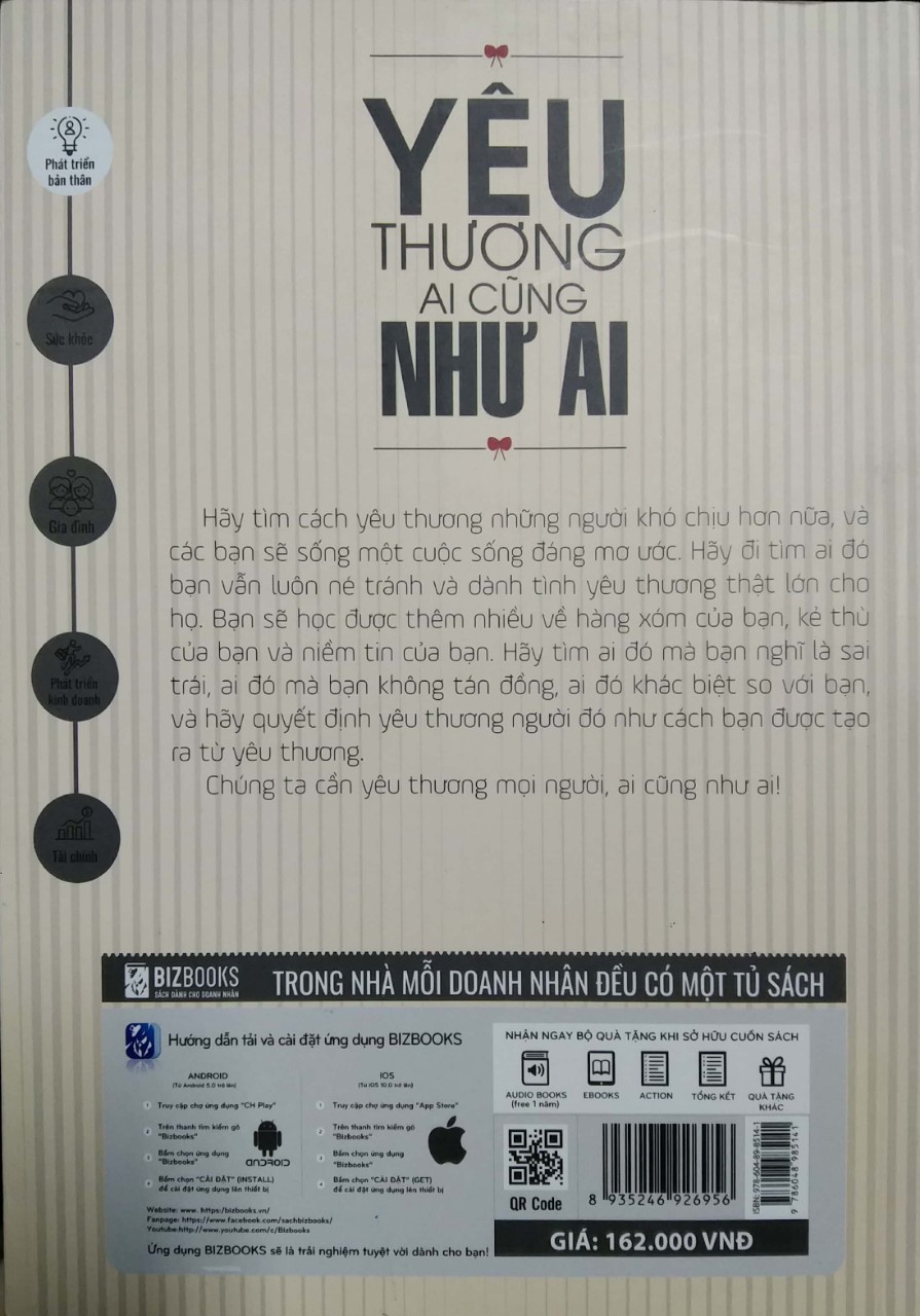 Yêu Thương Ai Cũng Như Ai
