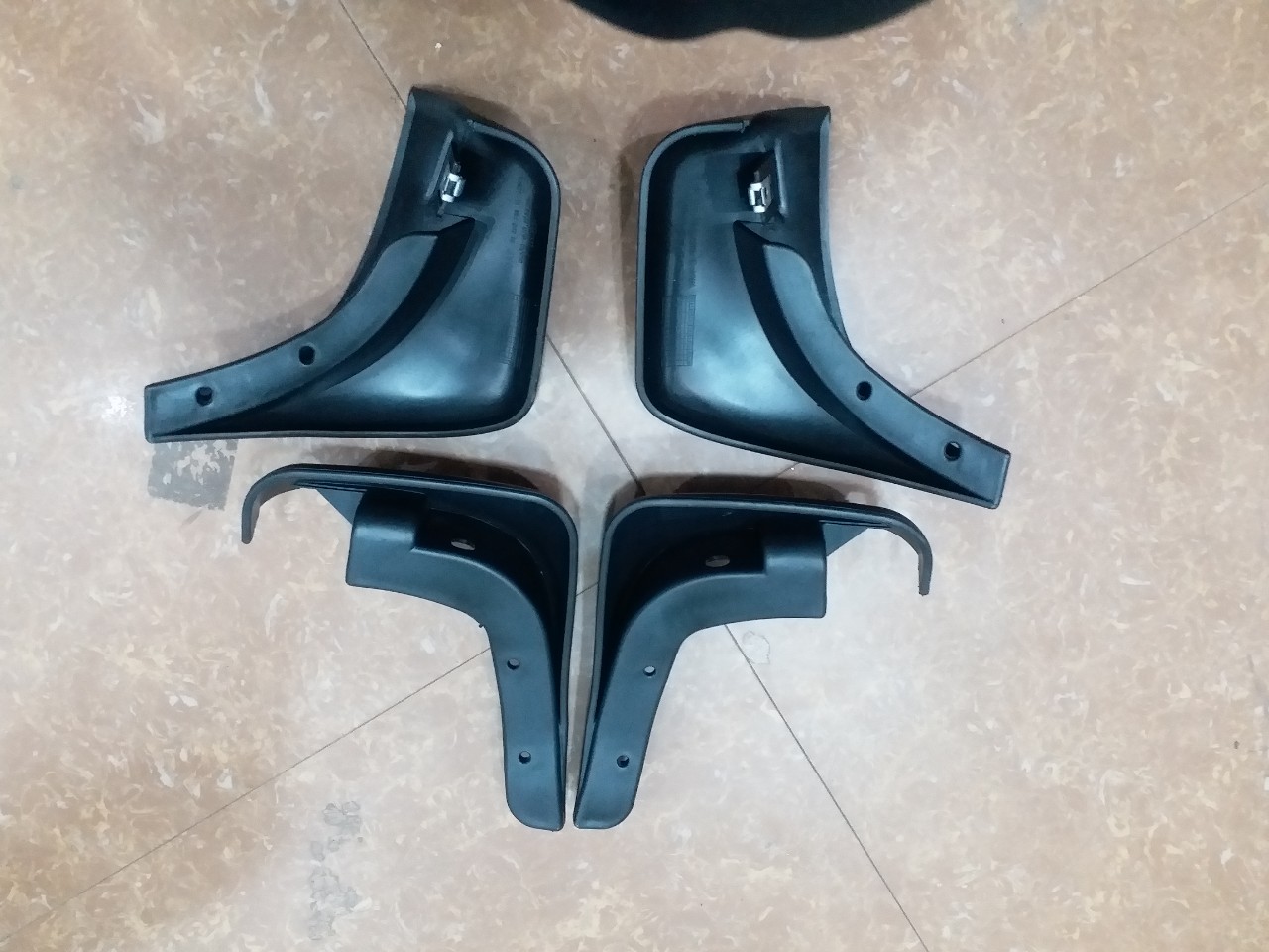 Spark fender with screw