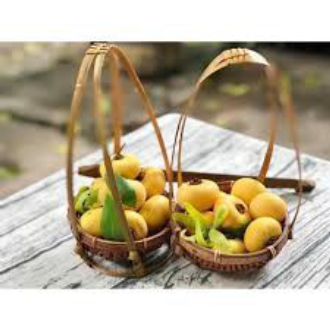 Quang gánh ( gồm quang gánh + 2 thúng + đòn gánh) SIZE TO
