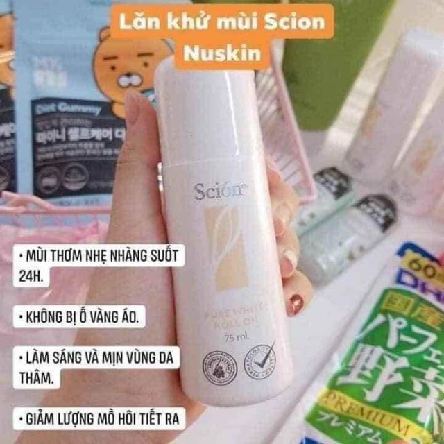 Lăn nách khử mùi hôi nam nữ Scion
