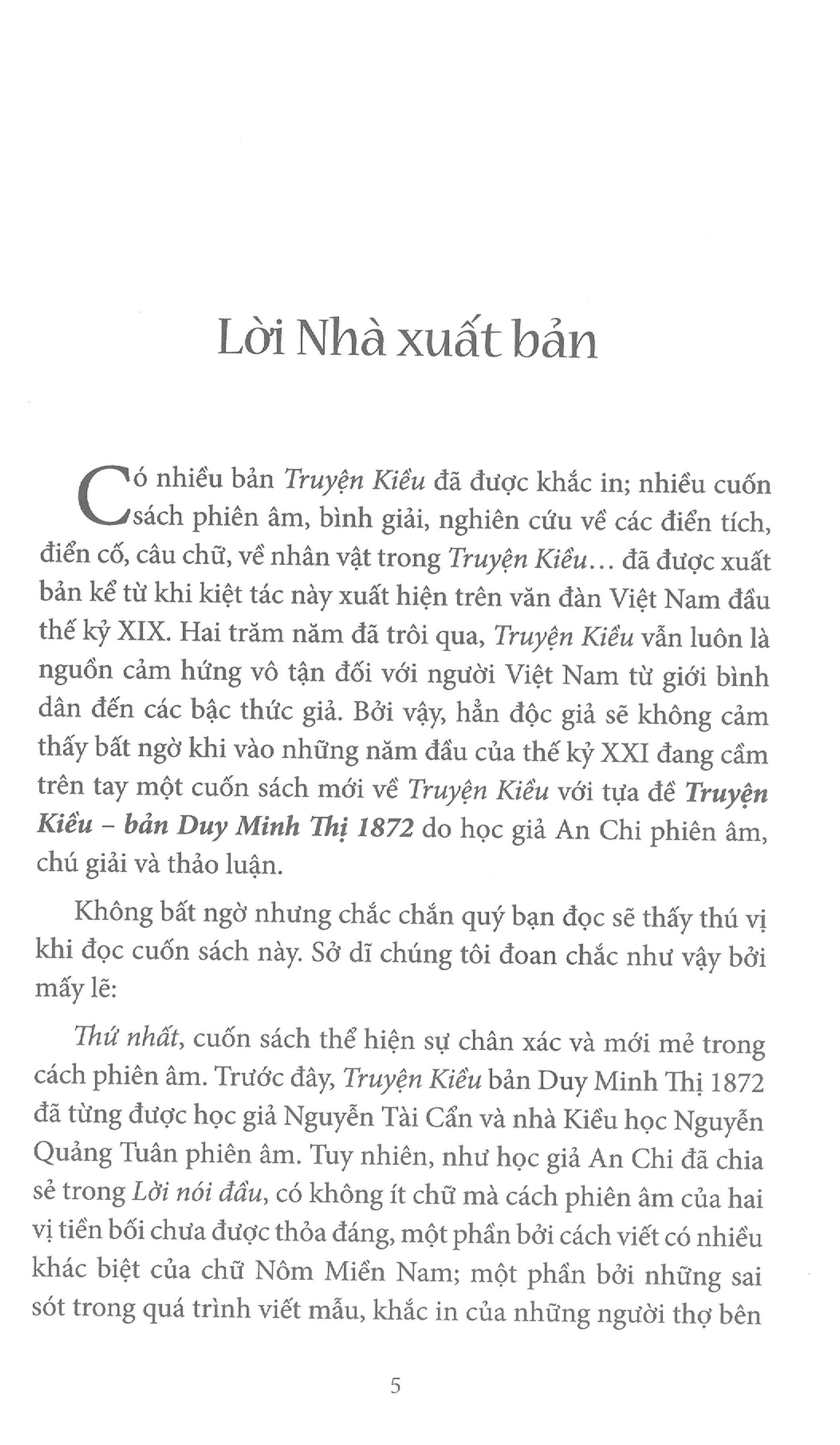 Truyện Kiều Bản Duy Minh Thị 1872