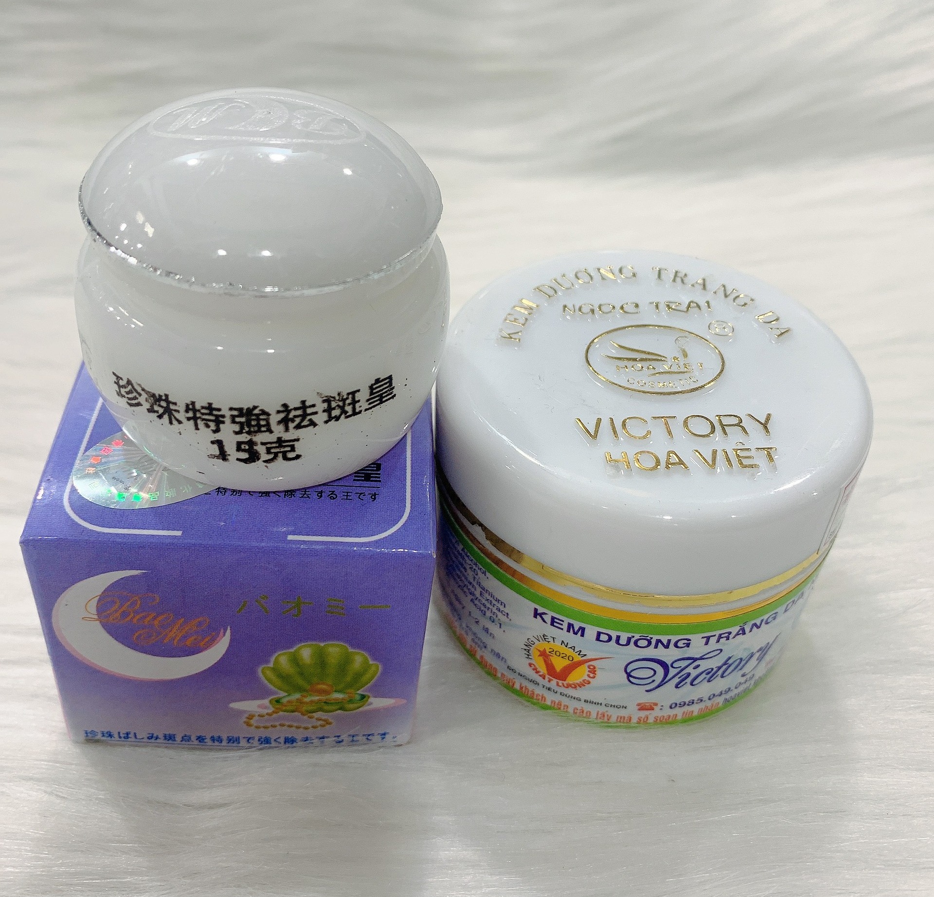 [HCM]Combo kem Hoa Việt và kem Nửa Vầng Trăng