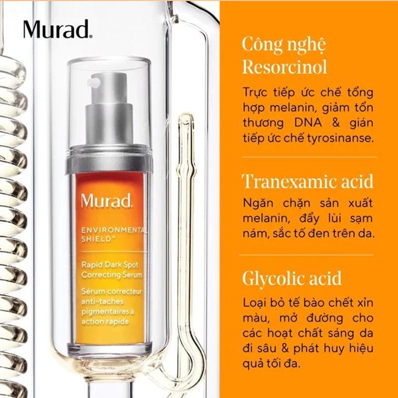 Tinh chất cải thiện nám và giảm sự hình thành đốm nâu Murad Rapid Dark Spot Correcting Serum 30ml