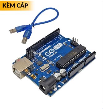 Mạch Arduino UNO R3 DIP (chíp cắm - kèm cáp USB)