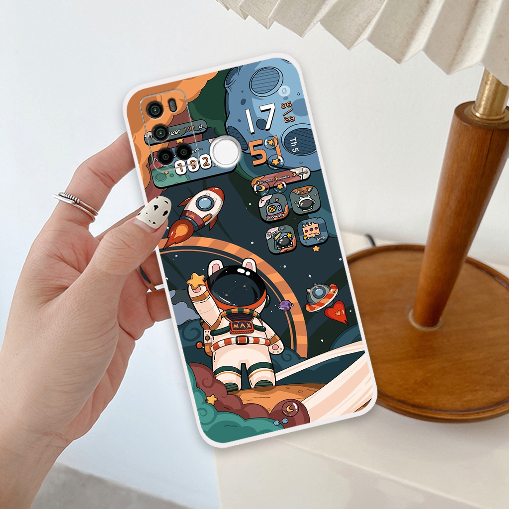 Ốp lưng Vsmart Joy 4 hình vũ trụ, phi hành gia astronaut độc đáo