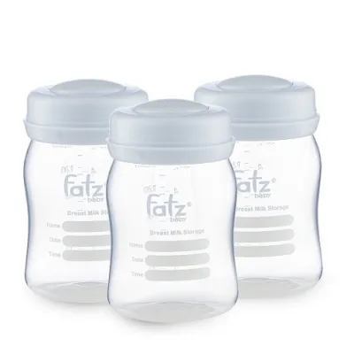 Bộ 3 bình trữ sữa mẹ 150ml FatzBaby FB0120N