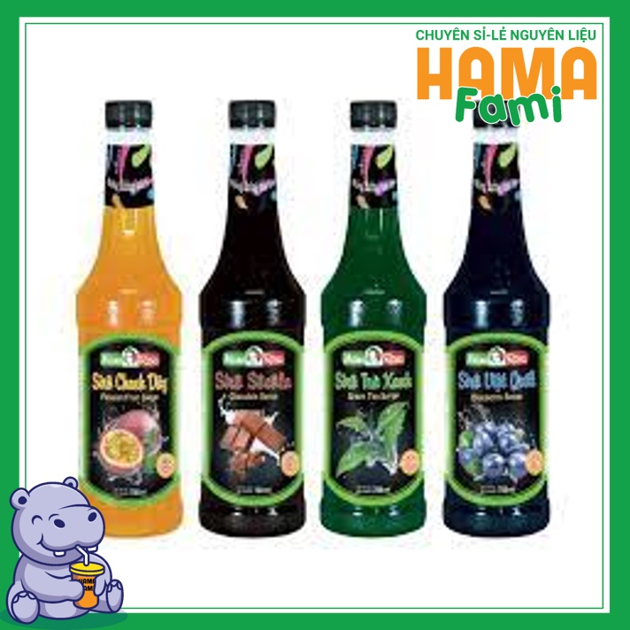 Siro syrup Mama Rosa 700ml đủ vị