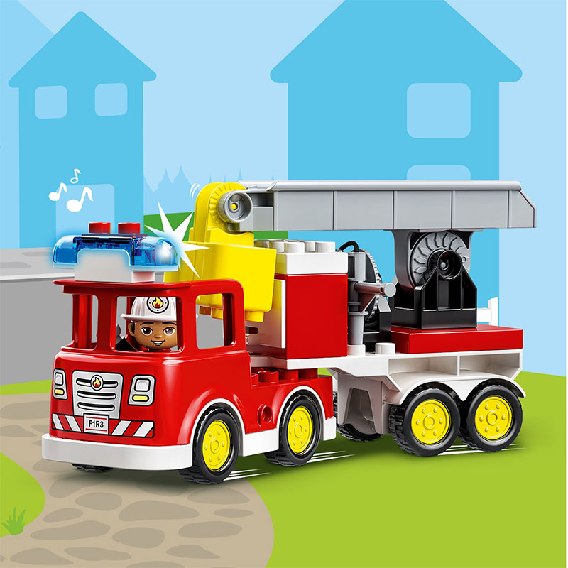 Đồ Chơi LEGO DUPLO Xe Cứu Hỏa 10969 (21 chi tiết)