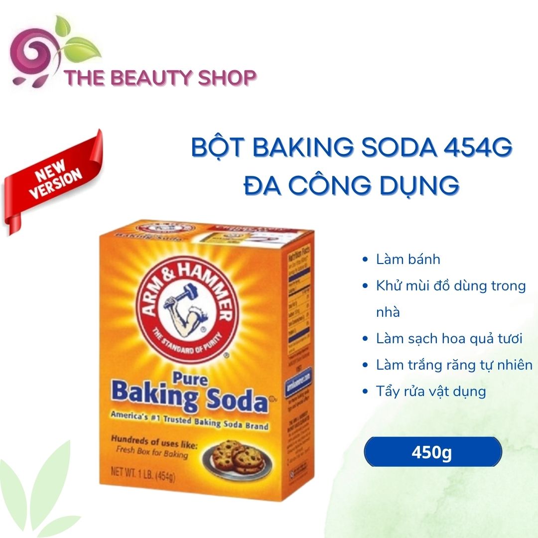 Bột Baking Soda công dụng 454g Aunt Michelle / Arm & Hammer