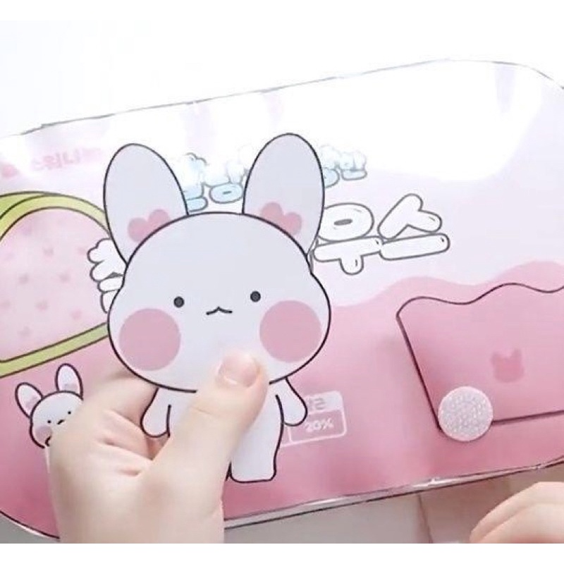 squishy giấy biệt thự của thỏ con cực đáng yêu hot nhất