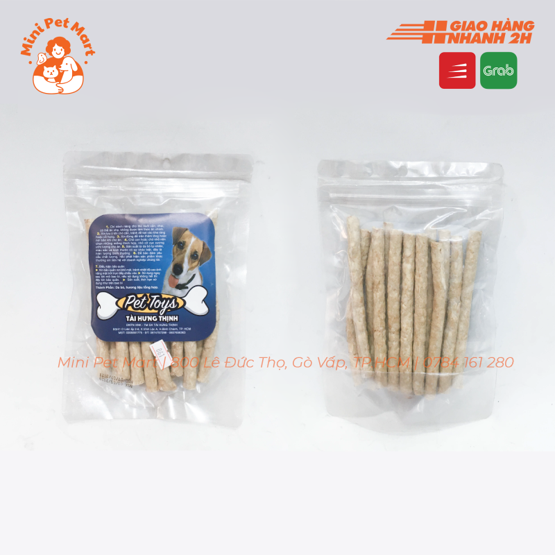 Bánh xương snack, bánh thưởng cho chó TÀI HƯNG THỊNH 861