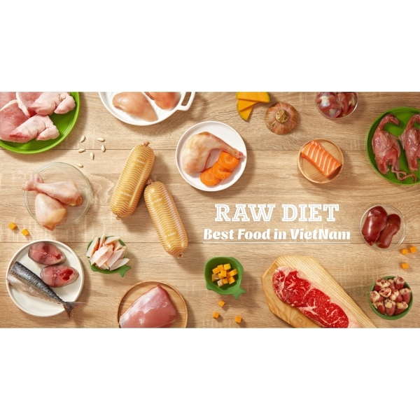 ☬○ Hi Raw - Raw cat food - Thức ăn tươi mô phỏng chế độ ăn tự nhiên của mèo cưng