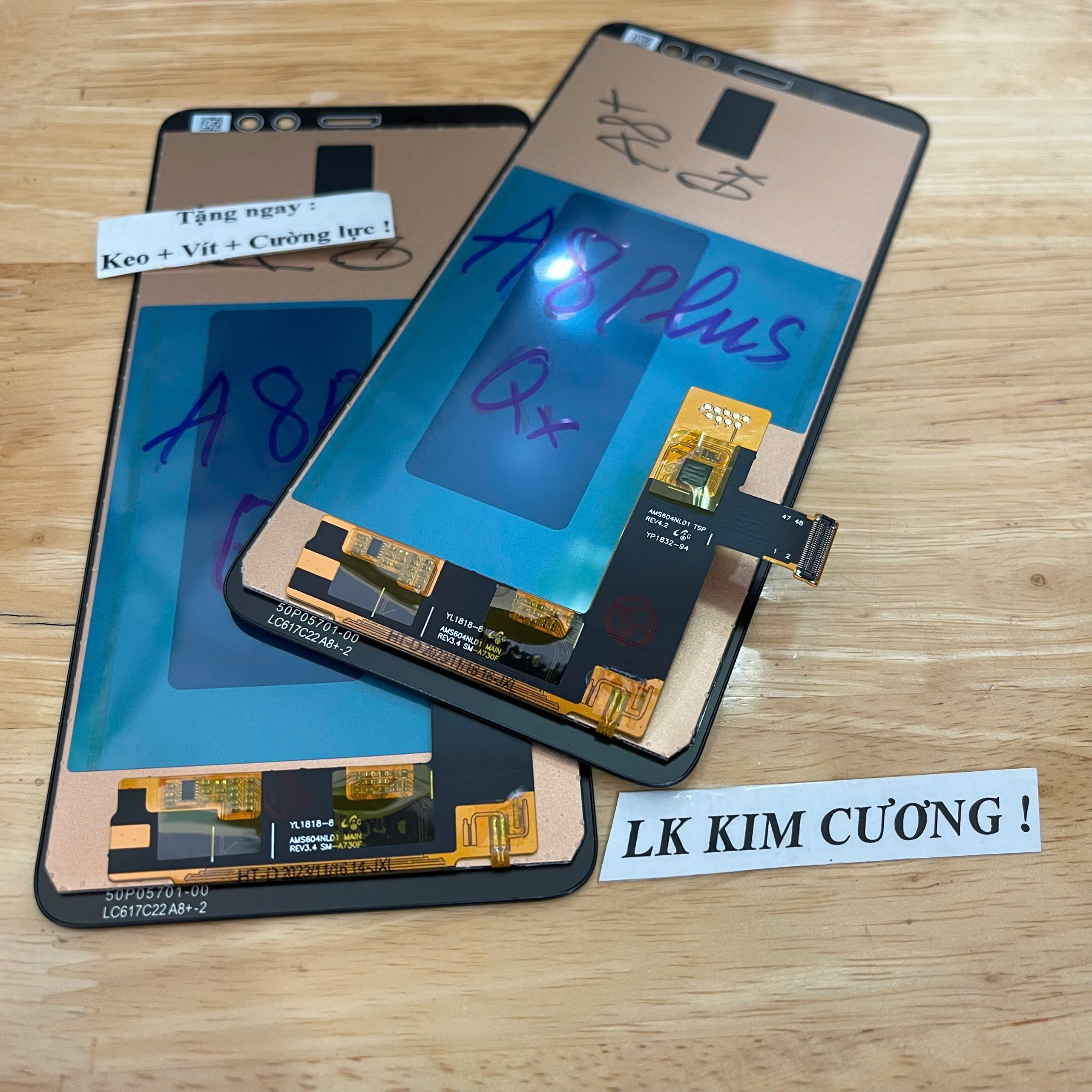 Màn hình thay thế samsung A730 / A8 plus mã QX