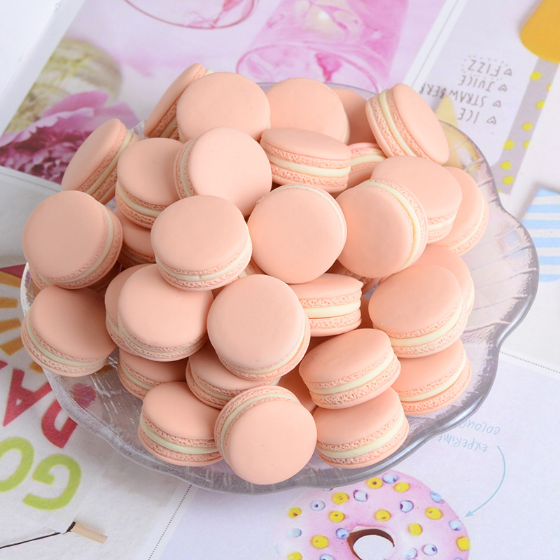 Combo 2 Charm Slime Squishy Bánh quy nhân kem nhiều màu