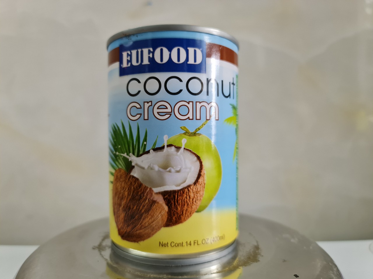 [400ml] NƯỚC CỐT DỪA ĐẬM ĐẶC [Thailand] EUFOOD Coconut Cream (euf-hk)