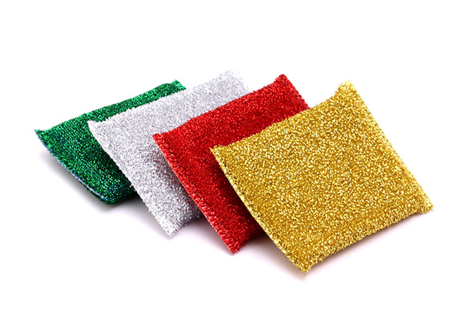 [HCM]CƯỚC KẼM, MIẾNG RỬA CHÉN BÁT KIM TUYẾN TẠO BỌT