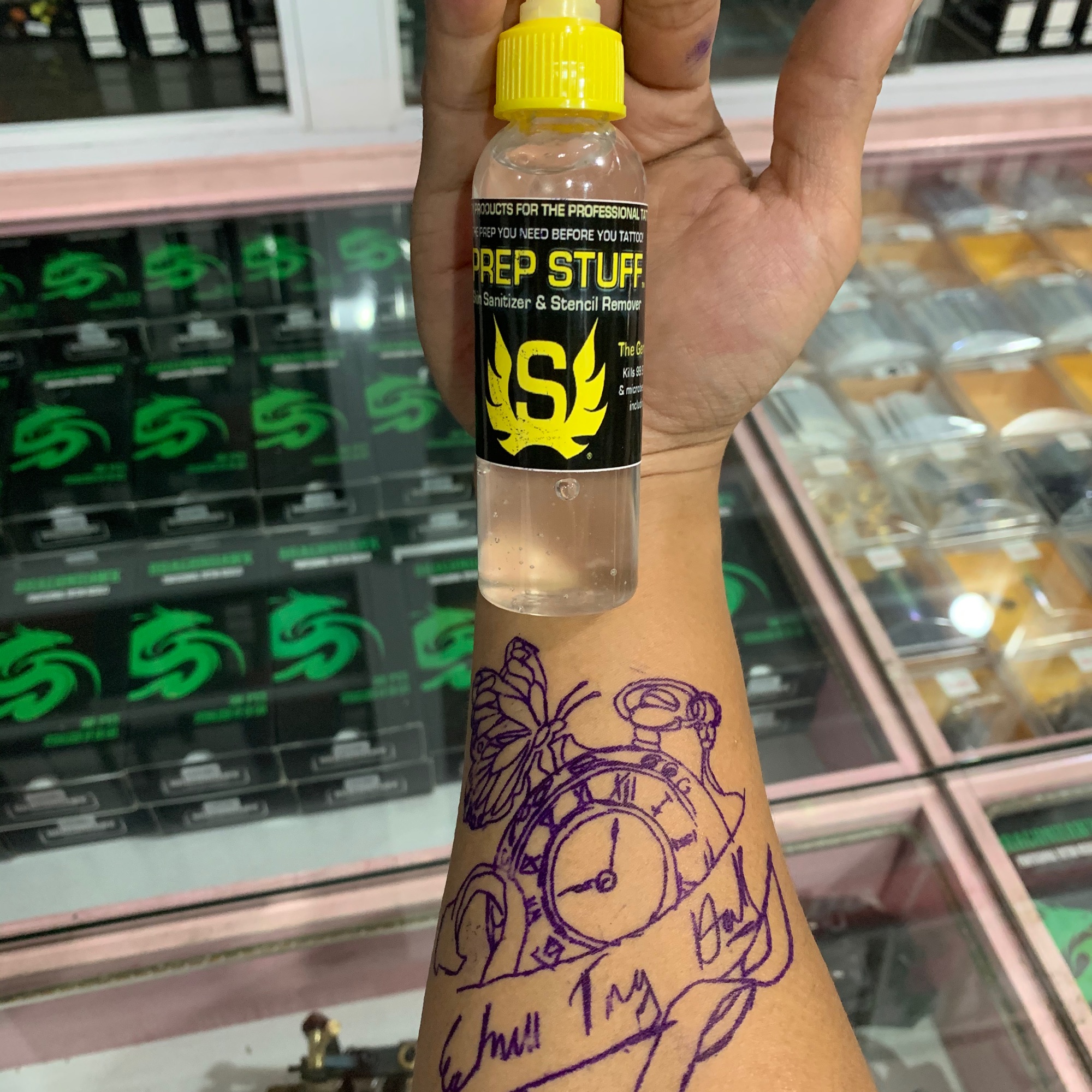 Gel in hình..Siêu bám sắc nét Prep Stuff 60ml 89k/60ml