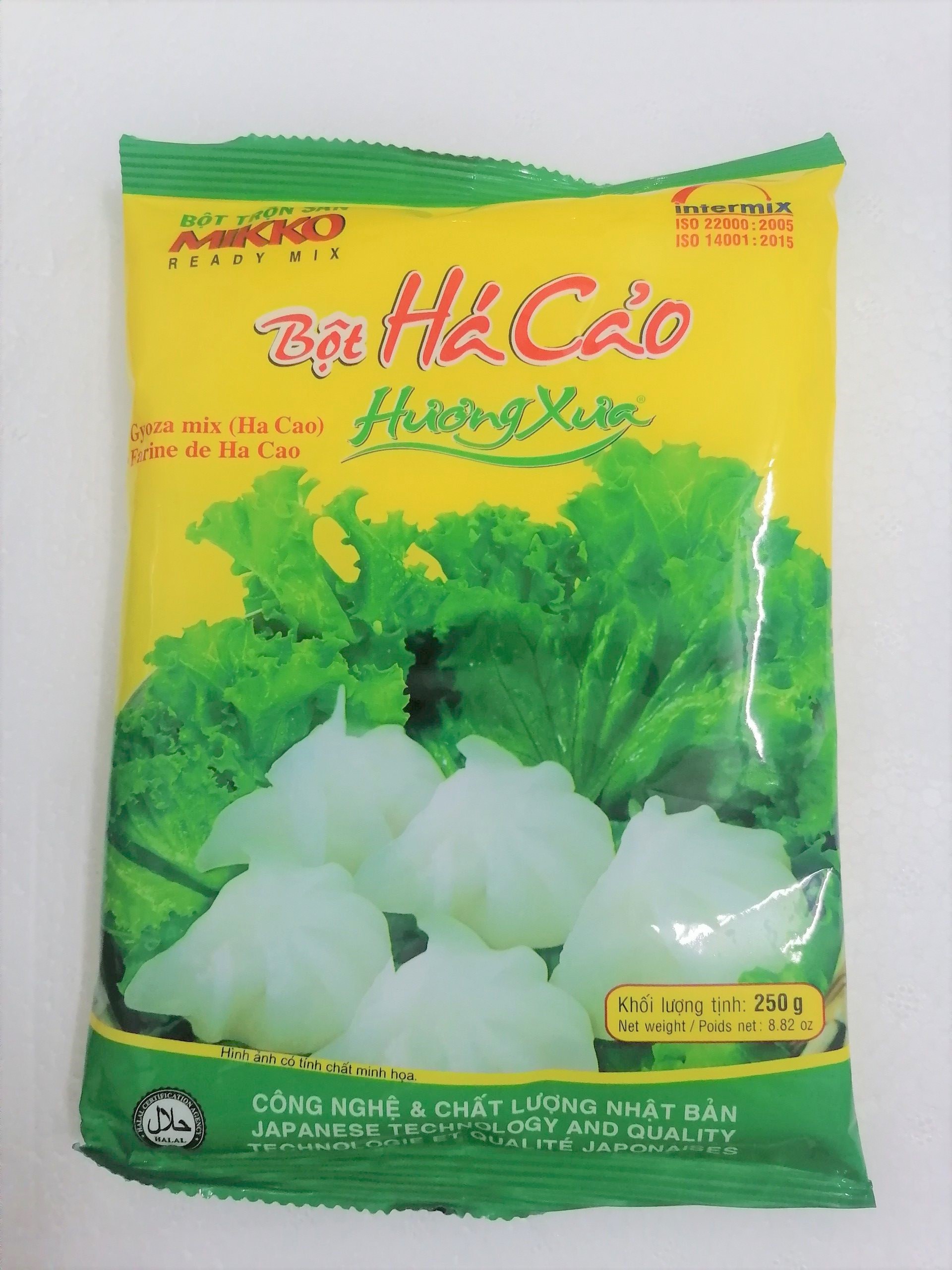 [250g] BỘT HÁ CẢO Hương Xưa [VN] MIKKO Gyoza mix (halal)