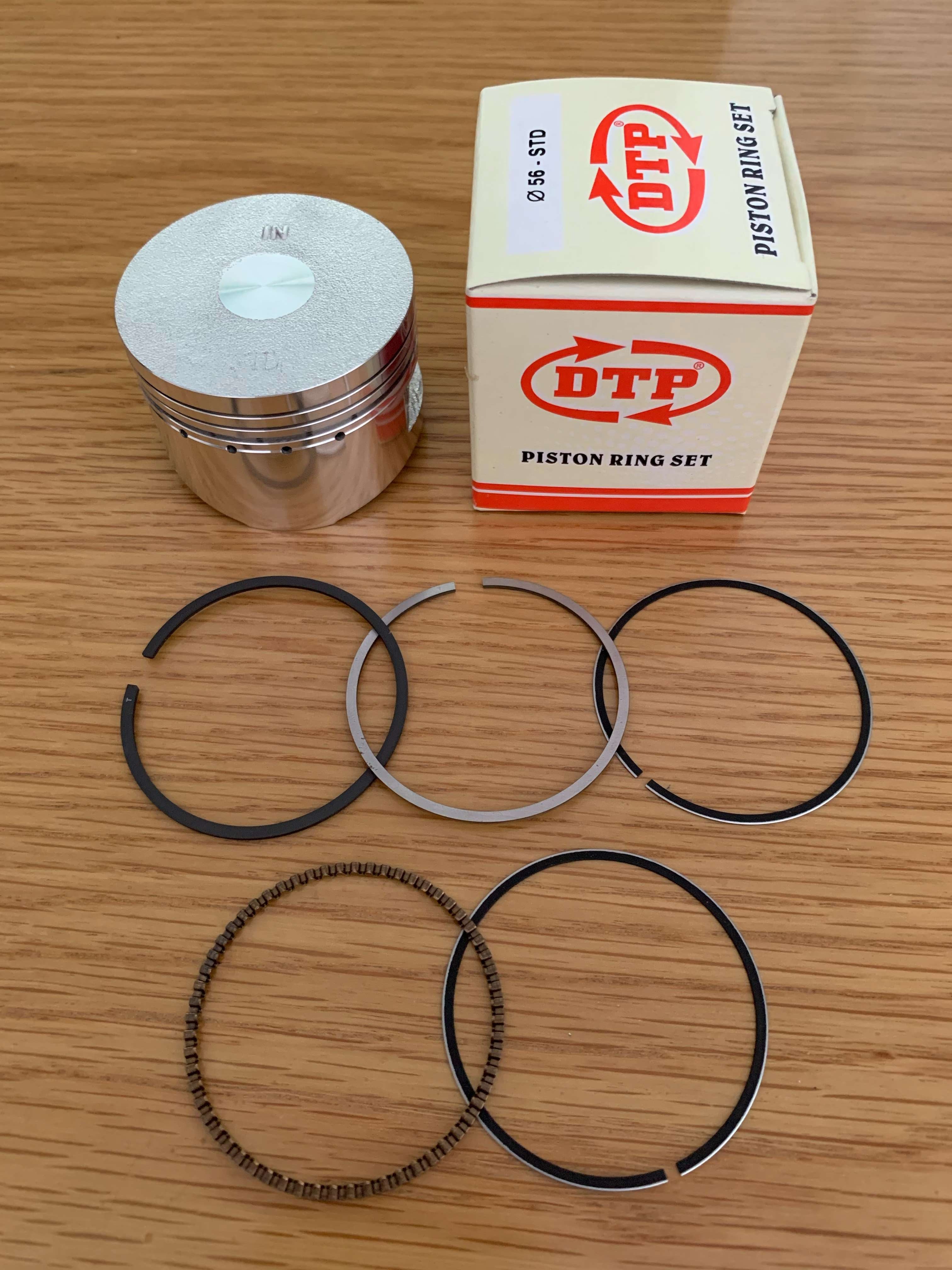 Piston bạc dành cho xe độ 56 li Ắc 13 (Cos 0-4)