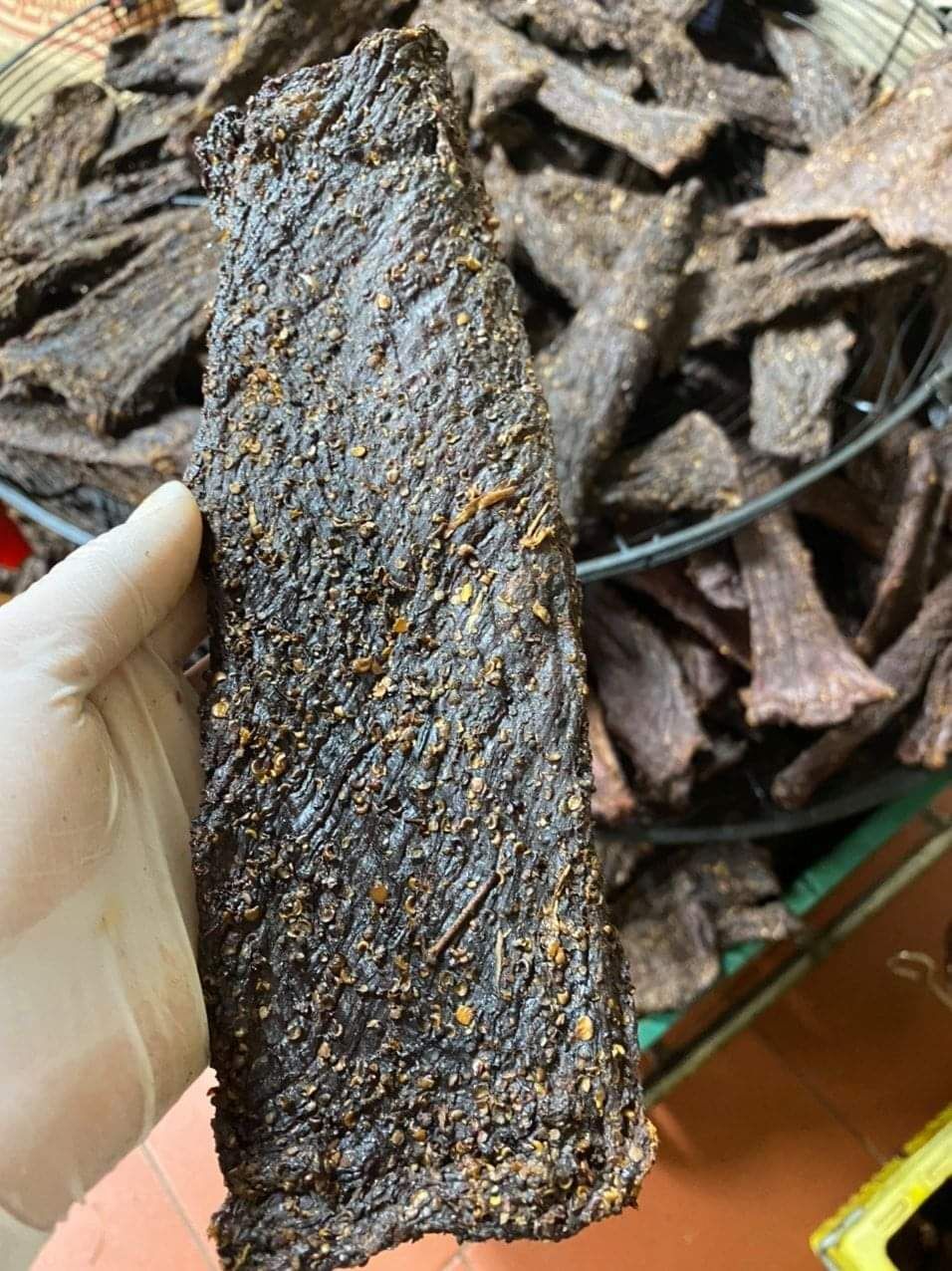 Thịt Bò Khô Gác Bếp 500gr Tặng Kèm Đồ Chấm
