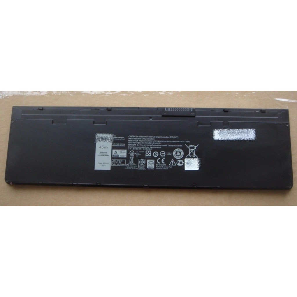 PIN LAPTOP DELL E7240 (WD52H/45Wh) (VFV59/52Wh) - 4 CELL dành cho Latitude 12 7000 E7240 E7250, KWFFN J31N7 GD076 GVD76