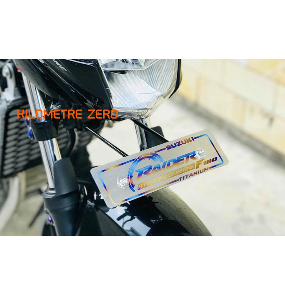 PAS Gắng Bảng Tên Trước Suzuki RAIDER