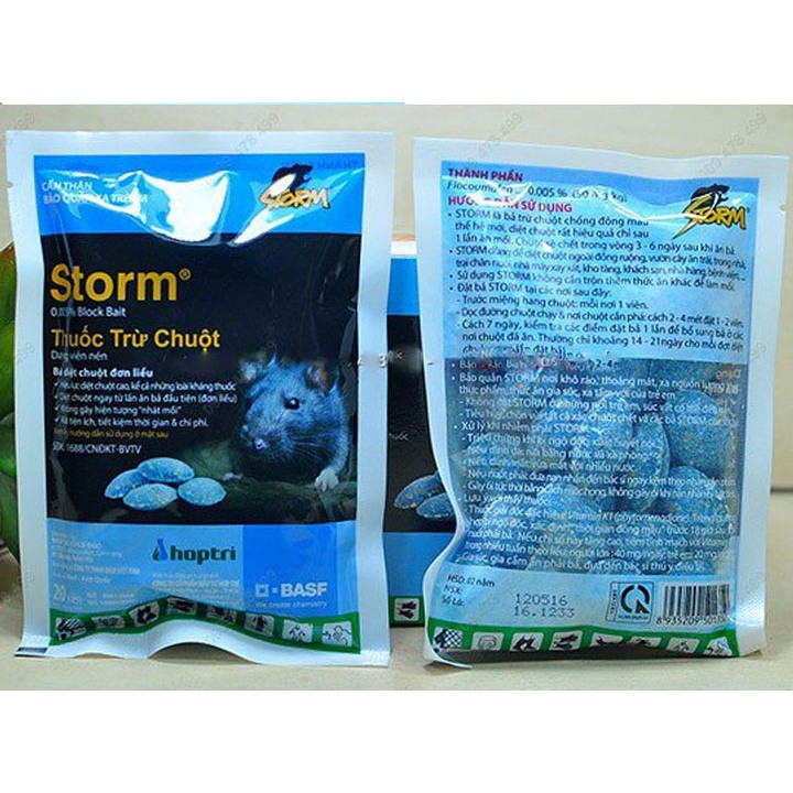 Storm gói 20 viên DIỆT CHUỘT