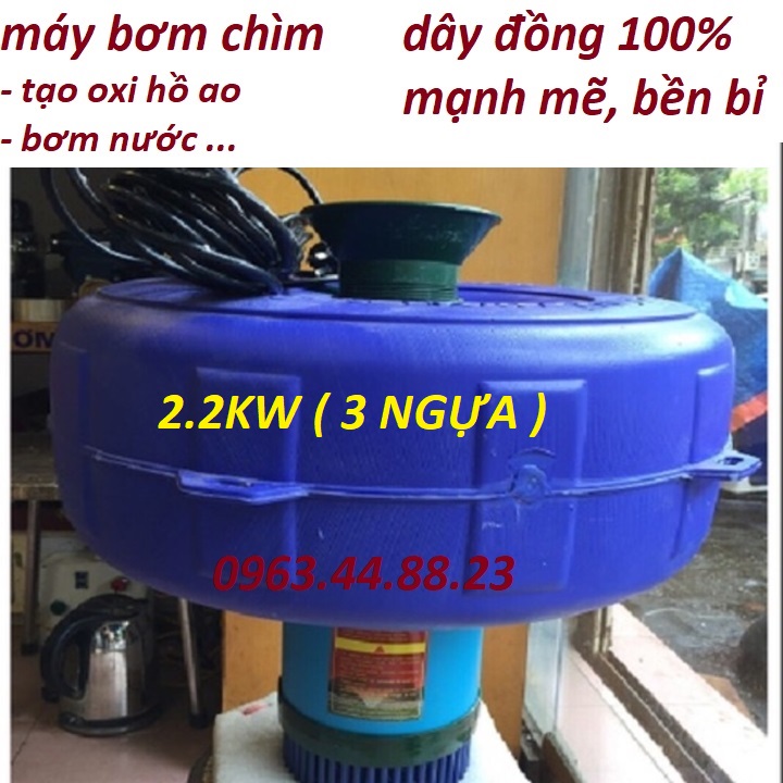 Máy bơm nước - tạo oxi ao hồ - máy bơm chìm - bơm tõm - may bom