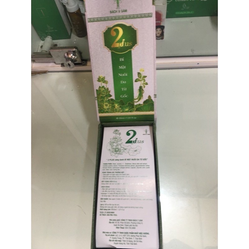02 Plus(30ml-MẪU MỚI CHUYÊN MỤN) BÁCH Y SÂM - NHẤT MỘC HƯƠNG