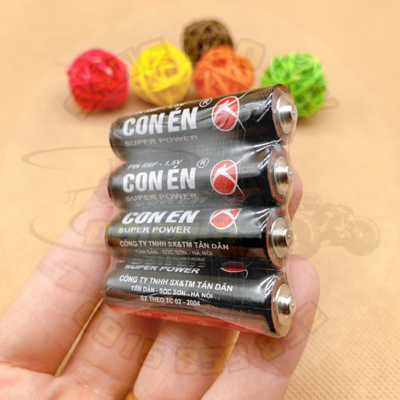 Pin tiểu AA 1.5V Con Én màu đỏ
