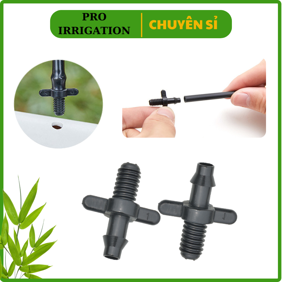 Khởi thuỷ 6mm 1 đầu ren 1 đầu gài