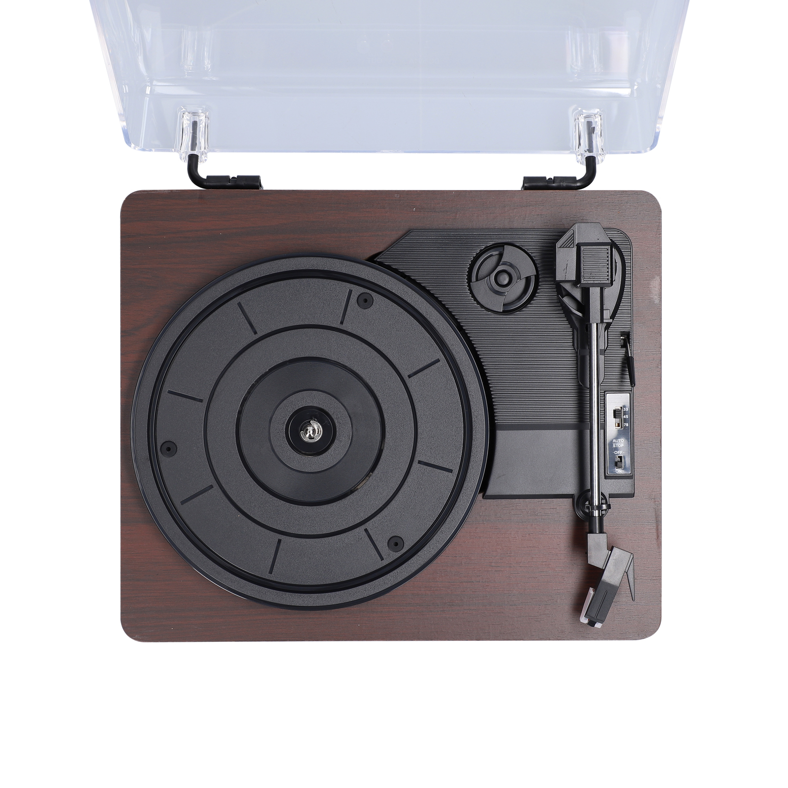 Máy Ghi Âm Vinyl Hoài Cổ Máy Ghi Âm Có Nắp Chống Bụi Máy Ghi Âm Phong Cách Hoài Cổ Cổ Điển