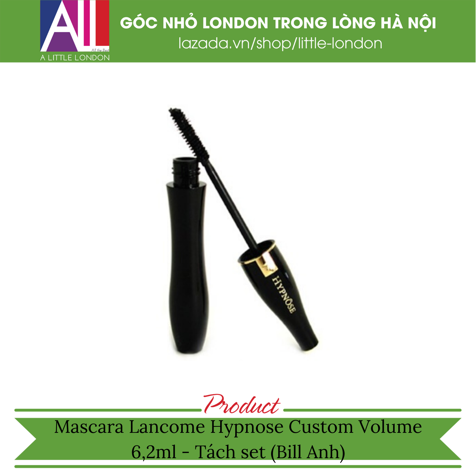 Mascara Lancome Hypnose Custom Volume Tách set - 6,2ml (Bill Anh)