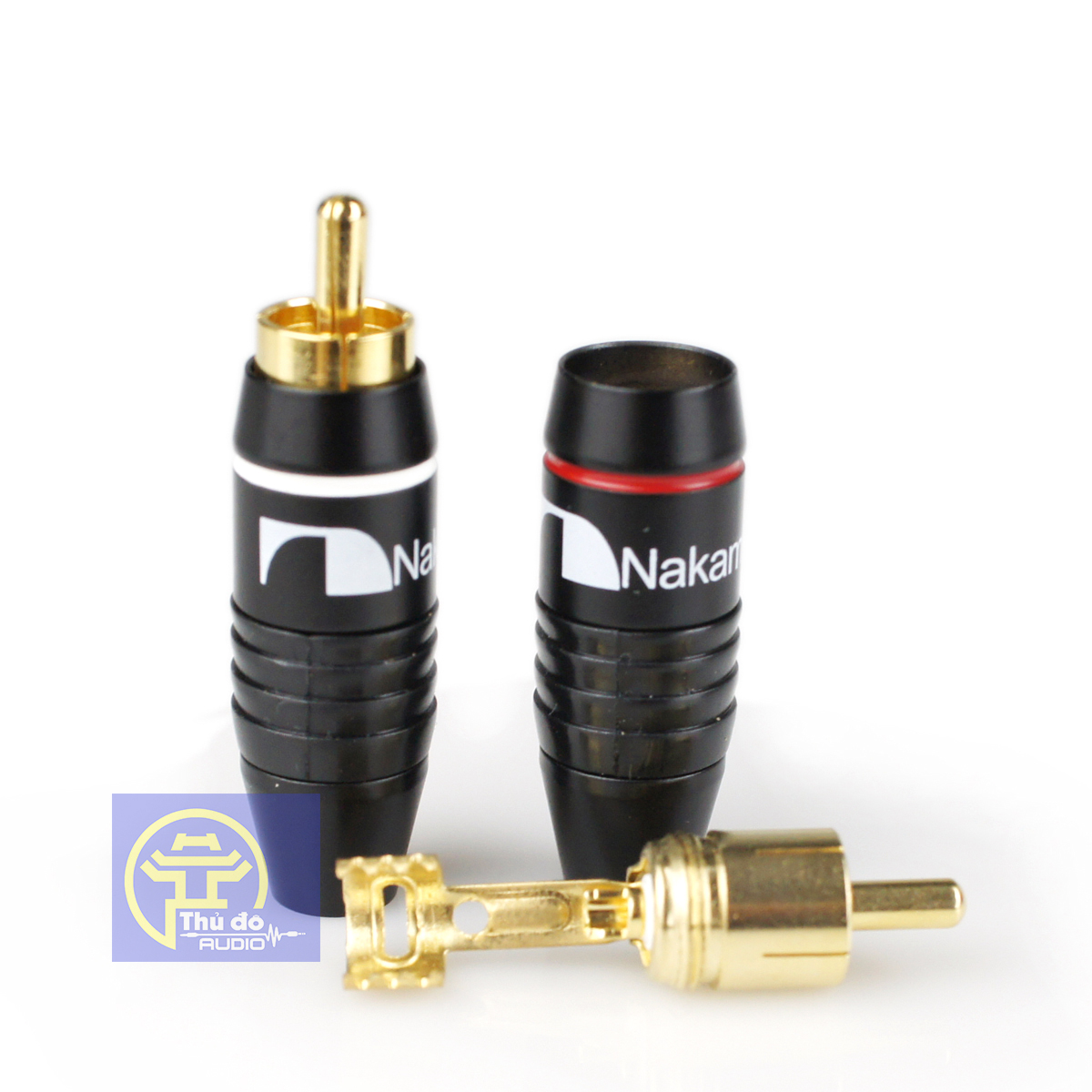 Bộ 2 Đầu hàn Jack AV / RCA / Jack Hoa sen Nakamichi