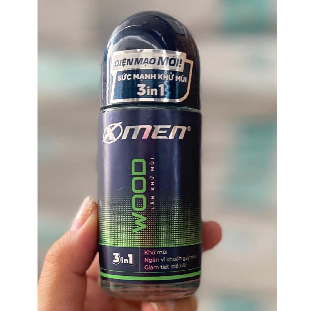 Lăn Khử Mùi Xmen wood 50Ml
